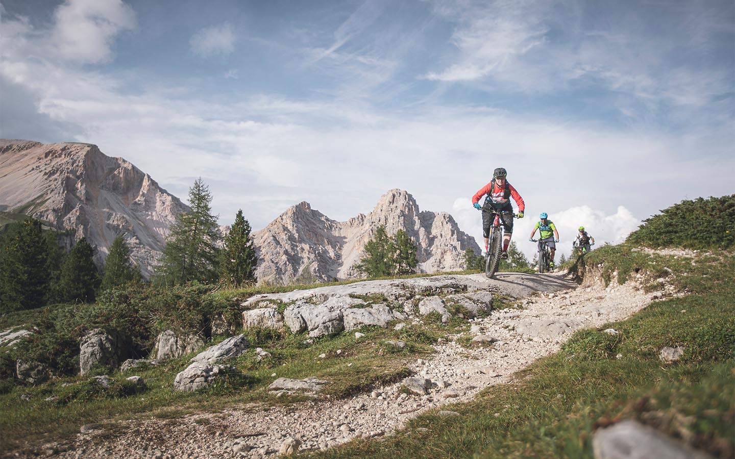 Giro in mountain bike in Alto Adige