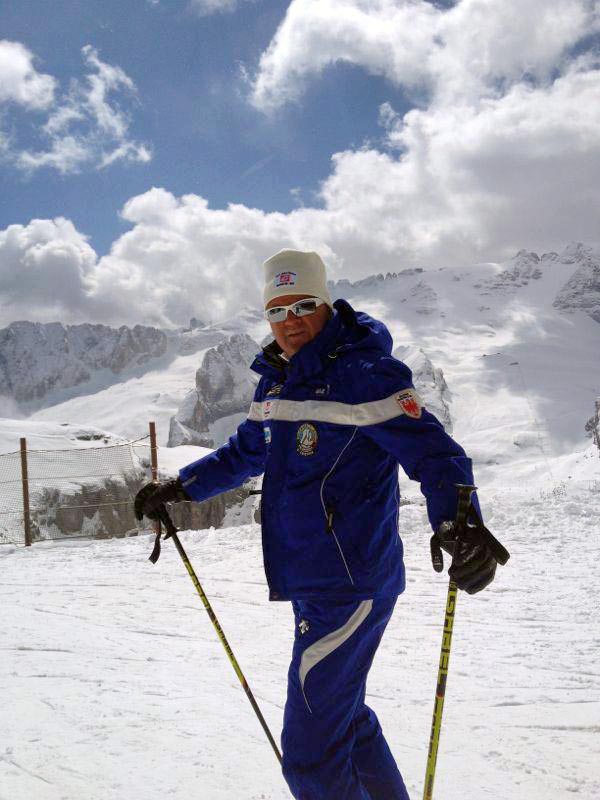 Ski instructor Karl Demetz