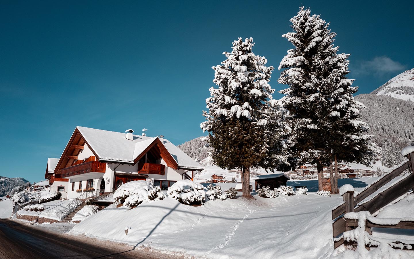 Chalet Romy in inverno Chalet Romy in inverno